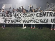 Trapo - Bandeira - Faixa - Telón - Trapo de la Barra: La Barra del Oeste • Club: Central Córdoba