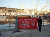 Trapo - Bandeira - Faixa - Telón - Trapo de la Barra: La Barra del Rojo • Club: Independiente