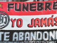 Trapo - Bandeira - Faixa - Telón - Trapo de la Barra: La Famosa Banda de San Martin • Club: Chacarita Juniors