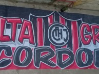 Trapo - Bandeira - Faixa - Telón - Trapo de la Barra: La Famosa Banda de San Martin • Club: Chacarita Juniors