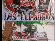 Trapo - Bandeira - Faixa - Telón - "Los leprosos" Trapo de la Barra: La Hinchada Más Popular • Club: Newell's Old Boys • País: Argentina