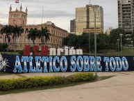 Trapo - Bandeira - Faixa - Telón - Trapo de la Barra: La Inimitable • Club: Atlético Tucumán • País: Argentina