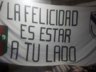 Trapo - Bandeira - Faixa - Telón - Trapo de la Barra: La Pandilla de Liniers • Club: Vélez Sarsfield • País: Argentina
