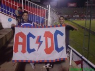 Trapo - Bandeira - Faixa - Telón - "ACDC" Trapo de la Barra: La Plaza y Comando • Club: Cerro Porteño • País: Paraguay