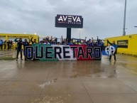 Trapo - Bandeira - Faixa - Telón - Trapo de la Barra: La Resistencia Albiazul • Club: Querétaro