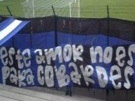 Trapo - Bandeira - Faixa - Telón - Trapo de la Barra: La Resistencia Albiazul • Club: Querétaro