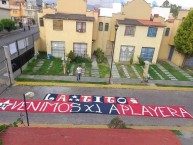 Trapo - Bandeira - Faixa - Telón - Trapo de la Barra: La Tito Tepito • Club: Atlante • País: México