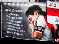 Trapo - Bandeira - Faixa - Telón - "Burrito Ortega" Trapo de la Barra: Los Borrachos del Tablón • Club: River Plate • País: Argentina
