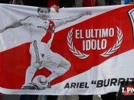 Trapo - Bandeira - Faixa - Telón - Trapo de la Barra: Los Borrachos del Tablón • Club: River Plate