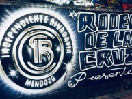 Trapo - Bandeira - Faixa - Telón - Trapo de la Barra: Los Caudillos del Parque • Club: Independiente Rivadavia • País: Argentina