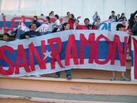 Trapo - Bandeira - Faixa - Telón - "SAN RAMON" Trapo de la Barra: Los Cruzados • Club: Universidad Católica • País: Chile