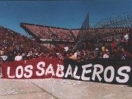 Trapo - Bandeira - Faixa - Telón - "Los Sabaleros" Trapo de la Barra: Los de Siempre • Club: Colón • País: Argentina
