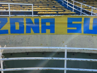 Trapo - Bandeira - Faixa - Telón - Trapo de la Barra: Los Guerreros • Club: Rosario Central