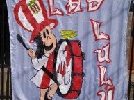 Trapo - Bandeira - Faixa - Telón - Trapo de la Barra: Los Marginales • Club: Curicó Unido
