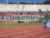 Trapo - Bandeira - Faixa - Telón - "LUNATICAS" Trapo de la Barra: Los Panzers • Club: Santiago Wanderers