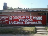 Trapo - Bandeira - Faixa - Telón - Trapo de la Barra: Los Ranchos • Club: Instituto • País: Argentina