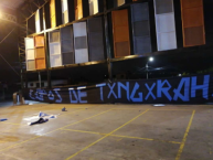 Trapo - Bandeira - Faixa - Telón - "CAPOS DE TXNGXRAHXA LL94" Trapo de la Barra: Los Ultras • Club: Macará
