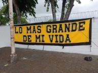 Trapo - Bandeira - Faixa - Telón - Trapo de la Barra: Mega Barra • Club: Real España • País: Honduras