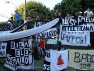 Trapo - Bandeira - Faixa - Telón - "Mov 105 - Trapos" Trapo de la Barra: Movimento 105 Minutos • Club: Atlético Mineiro