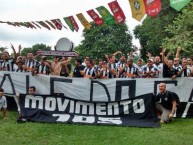 Trapo - Bandeira - Faixa - Telón - "Mov 105 - Vale do Galo" Trapo de la Barra: Movimento 105 Minutos • Club: Atlético Mineiro