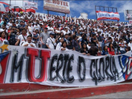 Trapo - Bandeira - Faixa - Telón - Trapo de la Barra: Muerte Blanca • Club: LDU • País: Ecuador