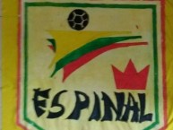 Trapo - Bandeira - Faixa - Telón - "Espinal" Trapo de la Barra: Rebelión Auriverde Norte • Club: Real Cartagena