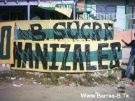 Trapo - Bandeira - Faixa - Telón - "filial manizales" Trapo de la Barra: Rebelión Auriverde Norte • Club: Real Cartagena