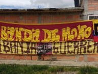Trapo - Bandeira - Faixa - Telón - Trapo de la Barra: Revolución Vinotinto Sur • Club: Tolima • País: Colombia