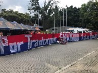 Trapo - Bandeira - Faixa - Telón - "Envigado" Trapo de la Barra: Rexixtenxia Norte • Club: Independiente Medellín