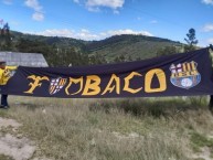 Trapo - Bandeira - Faixa - Telón - "Sur Oscura Tumbaco" Trapo de la Barra: Sur Oscura • Club: Barcelona Sporting Club • País: Ecuador