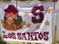 Trapo - Bandeira - Faixa - Telón - Trapo de la Barra: Ultra Morada • Club: Saprissa