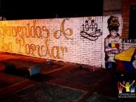 Foto: "Bienvenidos a la popular" Barra: Attake Massivo • Club: Deportivo Pasto • País: Colombia