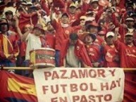 Foto: "vieja guardia" Barra: Attake Massivo • Club: Deportivo Pasto • País: Colombia