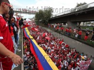 Foto: "Marcha por las calles de Cali" Barra: Baron Rojo Sur • Club: América de Cáli