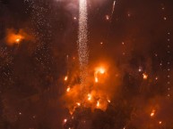 Foto: "Semifinal de la copa libertadores, 30/10/2024" Barra: Barra Amsterdam • Club: Peñarol • País: Uruguay