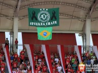Foto: "Homenaje a Chapecoense" Barra: Barra Kamikaze • Club: Real Estelí