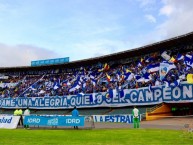 Foto: "vs Bucaramanga 2017" Barra: Blue Rain • Club: Millonarios