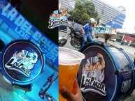 Foto: "Bombo BARRA BRAVA de la Faccion Los Panzer - La Del Boxeador" Barra: Boca del Pozo &bull; Club: Emelec &bull; País: Ecuador