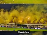 Foto: "Salida vs nacional en los cuadrangulares" Barra: Dominio Aurinegro • Club: Alianza Petrolera • País: Colombia