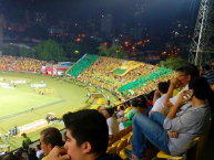 Foto: "VS ATLETICO NACIONAL" Barra: Fortaleza Leoparda Sur • Club: Atlético Bucaramanga