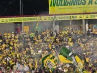 Foto: "Partido contra Millonarios (Fecha 1-2026 1)" Barra: Fortaleza Leoparda Sur &bull; Club: Atlético Bucaramanga &bull; País: Colombia