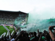 Foto: "Welcome to the green hell" Barra: Frente Radical Verdiblanco • Club: Deportivo Cali
