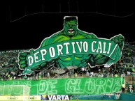 Foto: Barra: Frente Radical Verdiblanco • Club: Deportivo Cali