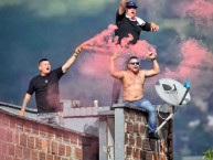 Foto: Barra: Frente Rojiblanco Sur &bull; Club: Junior de Barranquilla &bull; País: Colombia