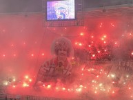 Foto: "Homenaje de la hinchada de Junior a el historico Valderrama" Barra: Frente Rojiblanco Sur &bull; Club: Junior de Barranquilla &bull; País: Colombia