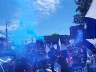 Foto: "Caravana previa al clasico vs Herediano" Barra: Fuerza Azul • Club: Cartaginés • País: Costa Rica