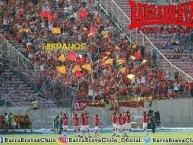 Foto: "El rojo en el nacional" Barra: Fúria Roja &bull; Club: Unión Española