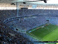 Foto: "ducker.com.br 14/08/2016 50.000 pessoas" Barra: Geral do Grêmio • Club: Grêmio • País: Brasil