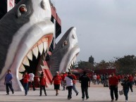 Foto: "Entrada" Barra: Guardia Roja • Club: Tiburones Rojos de Veracruz