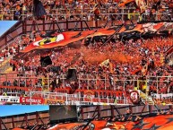 Foto: "Estadio Zorros Del Desierto, Calama, 2024" Barra: Huracan Naranja • Club: Cobreloa • País: Chile